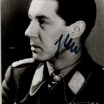 Hans Joachim Jabs Luftwaffe ACE Knights Cross w/ oaks signature