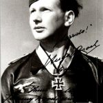 Hugo Broch Luftwaffe ACE Knights Cross signature (s)