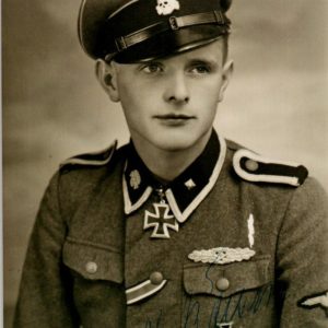 Josef Rolleke ss Knights cross signature