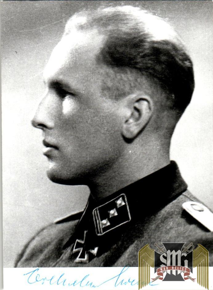 Wilhelm Grieme ss Knights cross signature