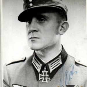 Klaus Duwell Knights cross signature