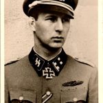 Waldemar Fegelein SS Knights Cross winner Post card
