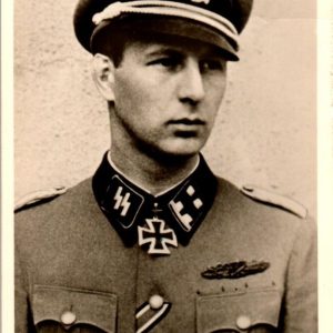 Waldemar Fegelein SS Knights Cross winner Post card