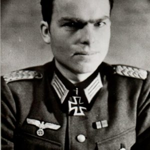 karl gunther von hase Knights cross winner signature