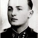 Oskar Schäfer SS Panzer knights cross Signature