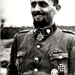 Max Seela Waffen SS Panzer Grenadier Knights cross with oaks Signature