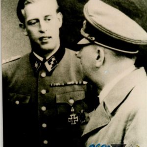 Otto Günsche Hitler’s Personal Adjutant Signature and Envelope