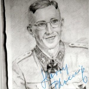 Harry Phoenix Knights Cross signature SS Florian Geyer