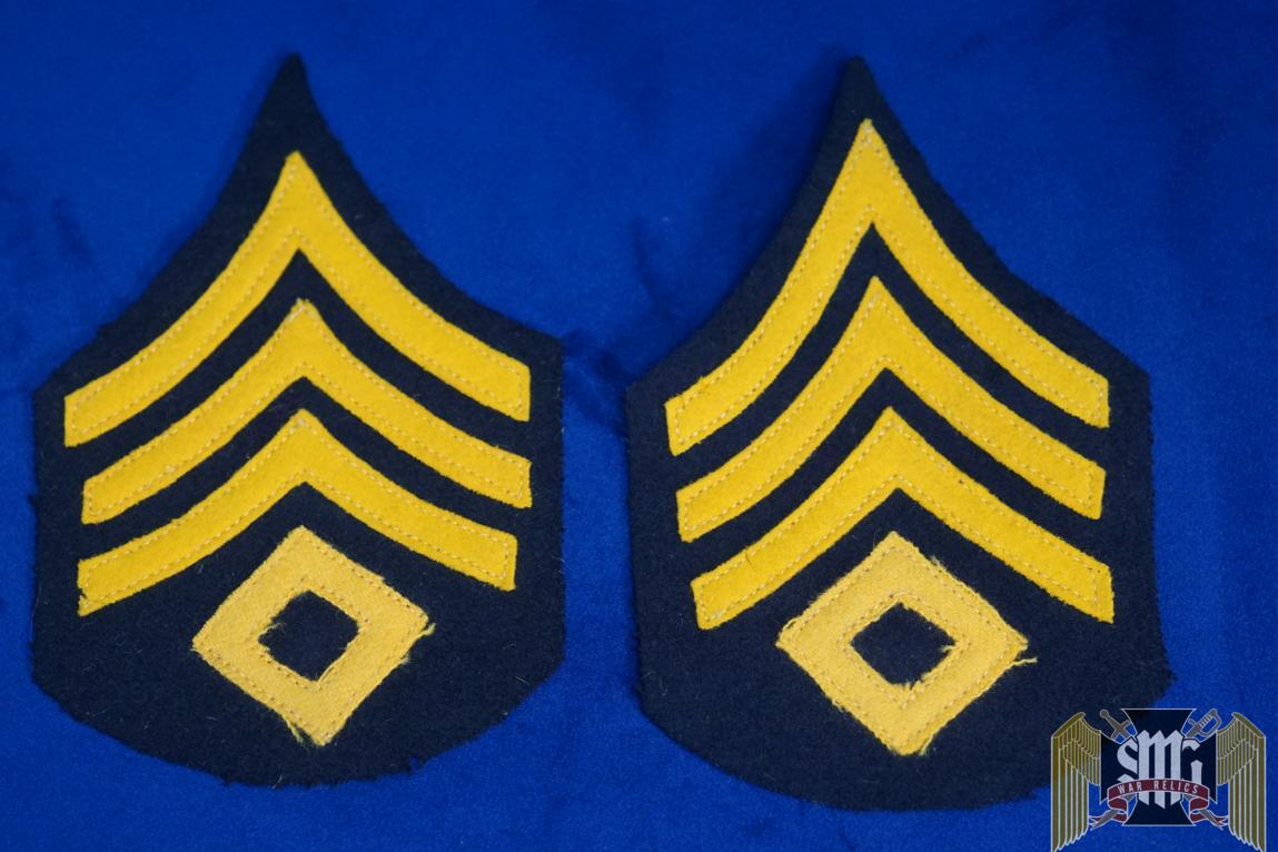Cavalry First Sergeant 1902 Chevron pair