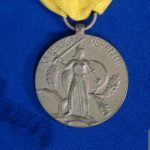 US American Defense Medal with BASE Bar