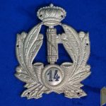 Italian Cap badge 14th Infantry?
