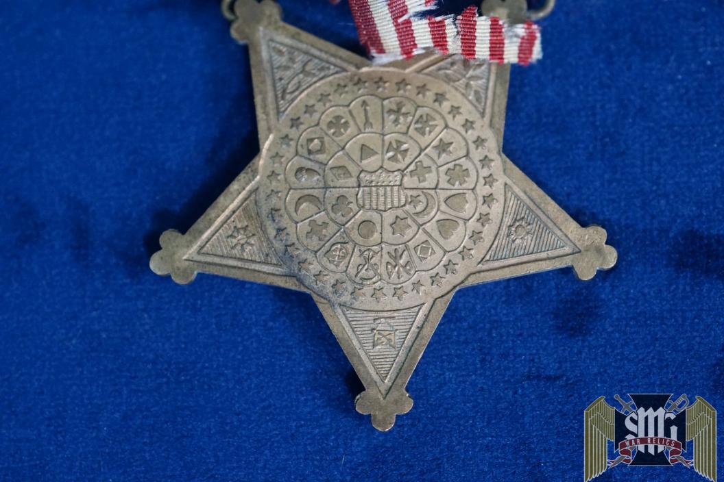 Grand army of the republic medal Civil war Vet