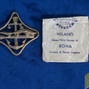 Italian Royal submarine Navigation Badge W/ Packet