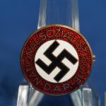 NSDAP Member Pin by M1/101 Gustav Brehmer