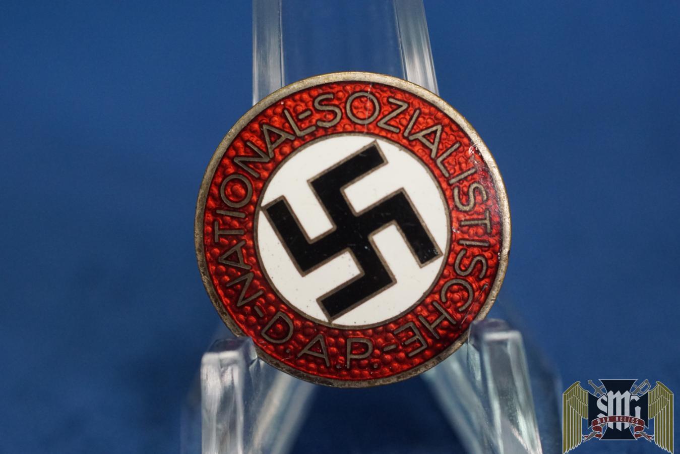 NSDAP Member Pin by M1/158 Karl Pichl