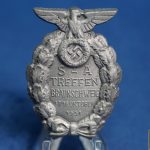 1931 SA Treffen Braunschweig Badge In Zinc