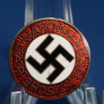 SMGP-2223 NSDAP Member Pin by M1/62 Gustav Hähl