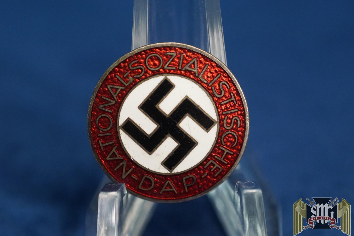 NSDAP Member Pin by M1/102 Frank & Reif