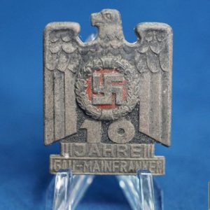 10 Years Gau- Mainfranken Anniversary Badge