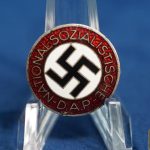 NSDAP Member Pin by M1/170 B.H. Mayers Hotkunstprägeanstalt