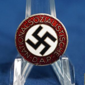 NSDAP Member Pin by M1/170 B.H. Mayers Hotkunstprägeanstalt