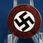 NSDAP Member Pin by M1/105 Hermann Aurich