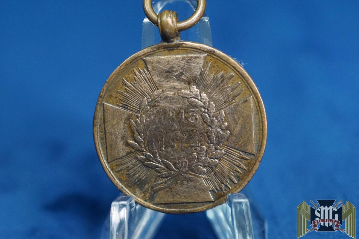 Prussian Combatant Medal 1813 1814