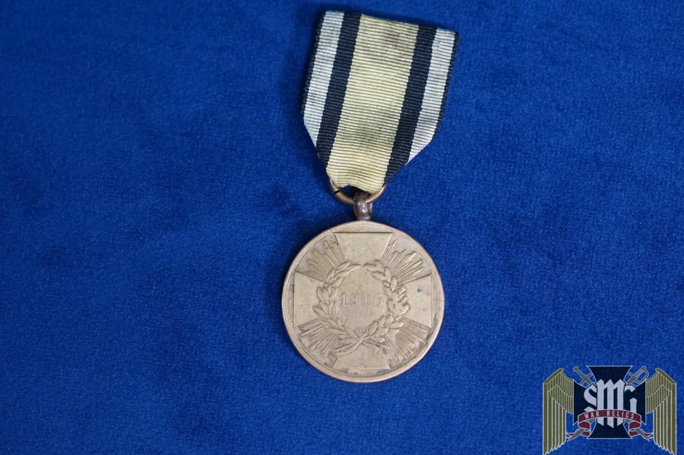 SMGP-2236 Prussian Waterloo Combatant Medal 1815
