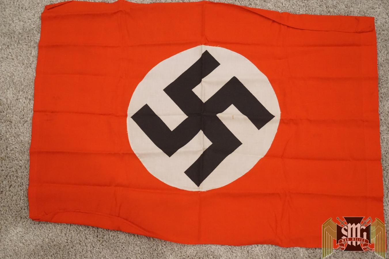 NSDAP Banner with Shop Tag size 60x80 cm