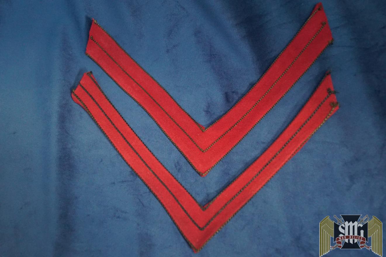 US ARMY Ordnance Corporal Chevron set Span Am War