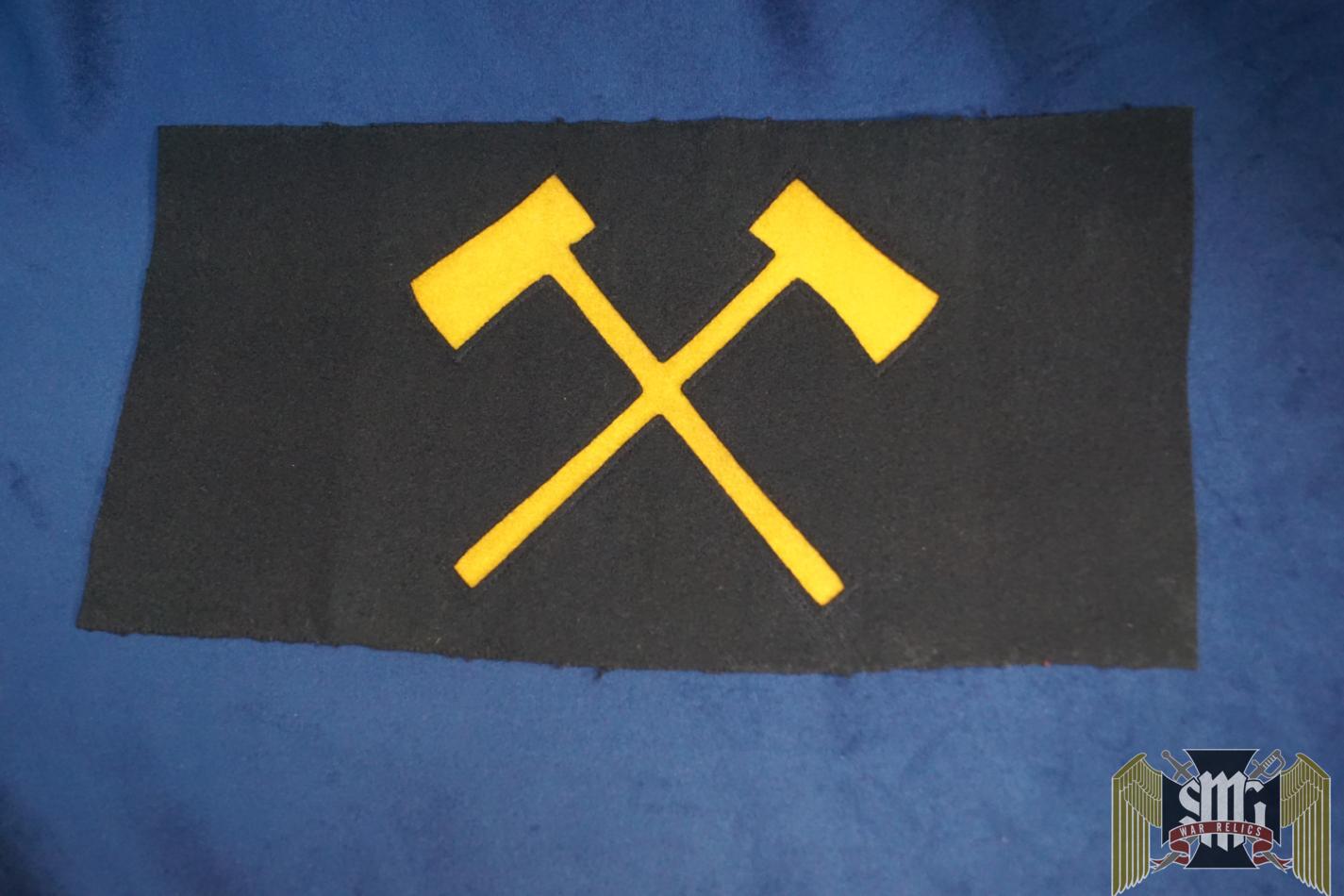 US ARMY CALVARY PIONEER BRASSARD PATCH INDIAN SPANISH AMERICAN WARS