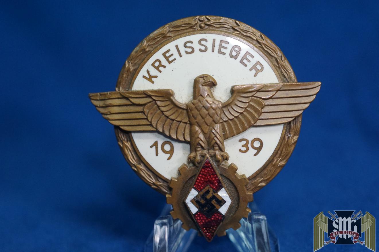 1938 Kreissieger Hitler Youth Award