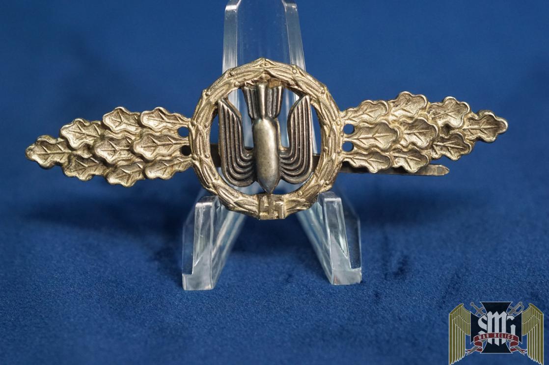 Luftwaffe Bomber Clasp in Silver