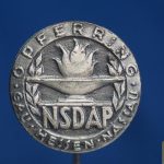 Opferring Freiheitsbunf der NSDAP Gau Hessen-Nassau Stickpin