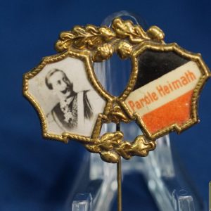 German WW1 era Patriotic stick pin "Parole Heimath"