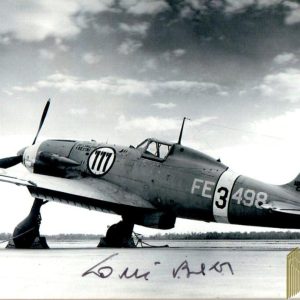 Italian Fighter ACE Loris Baldi Signature