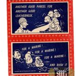 WW2 Postal Rush labels for Marines