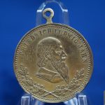 German 1897 Turnfest Gymnastics medal