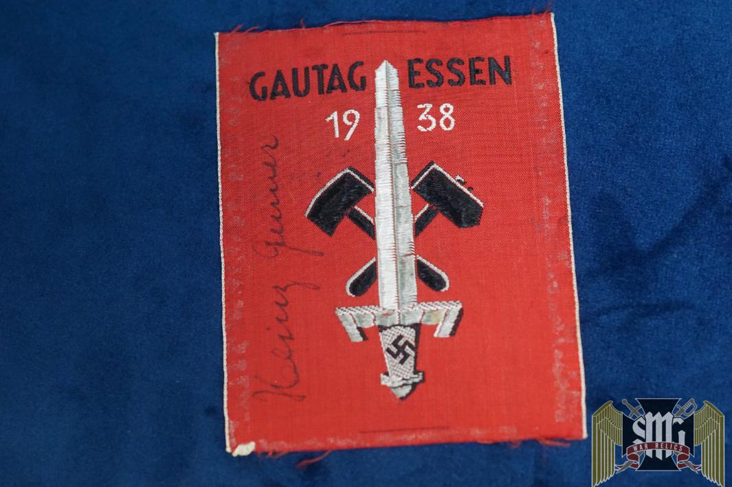 Gautag Essen 1938 Patch