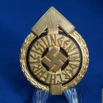 HJ Leader Proficiency badge in gold