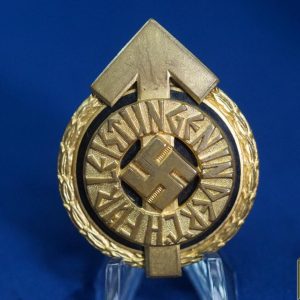HJ Leader Proficiency badge in gold