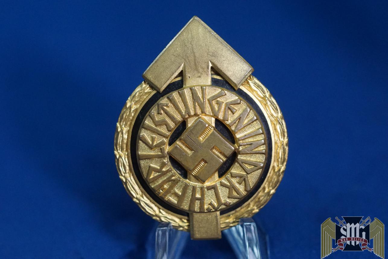 HJ Leader Proficiency badge in gold