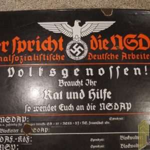 SMGP-2370 Hier Spricht Die NSDAP Announcement Board