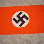 SMGP-2401 Tagged NSDAP Banner 8ftx45"