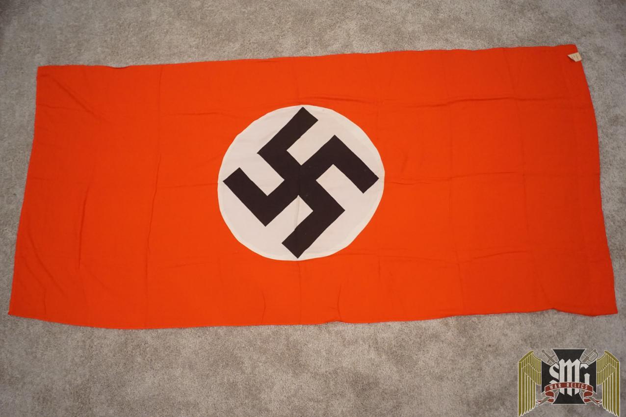 SMGP-2401 Tagged NSDAP Banner 8ftx45"
