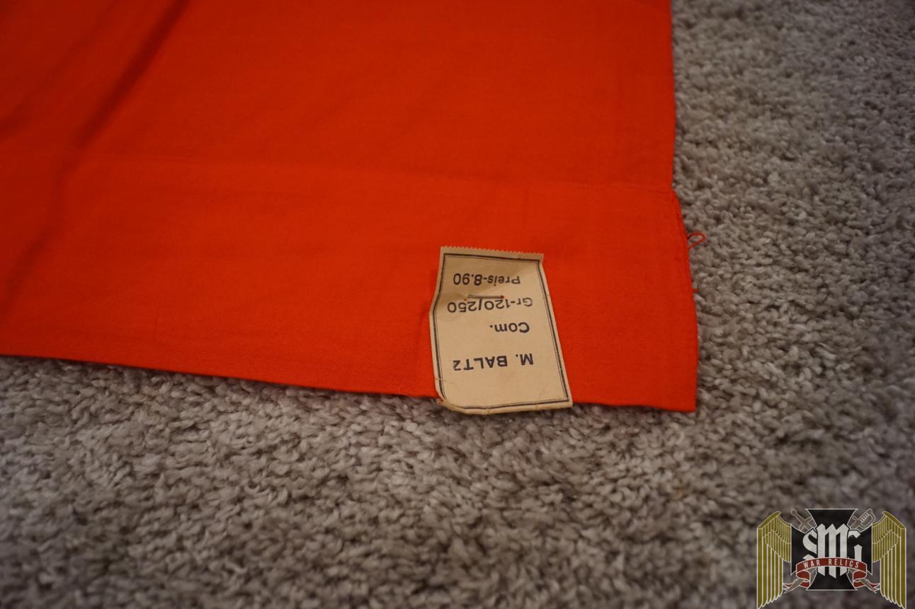 Tagged NSDAP Banner 8ftx45" (120/250)