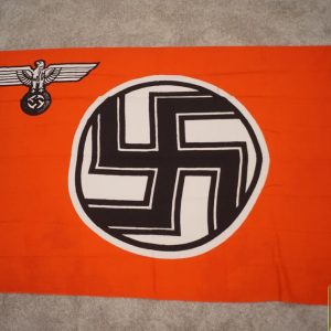 Nazi State Service Flag 97"x56" Minty!