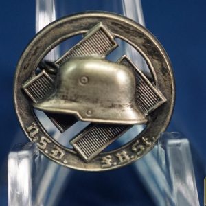 Stahlhelm N.S.D. F.B.St. Member pin
