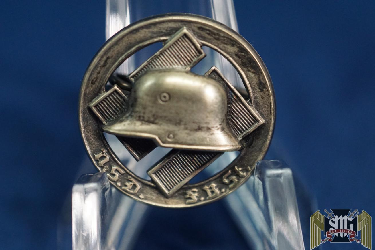 Stahlhelm N.S.D. F.B.St. Member pin
