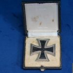 Iron cross 1st class by B.H. Mayer Marked 26 Cased